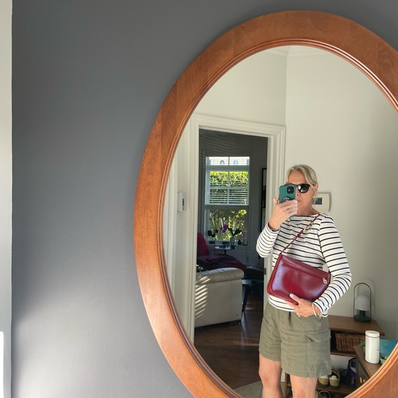 Le Tanneur red leather shoulder bag - Picture 15 of 15